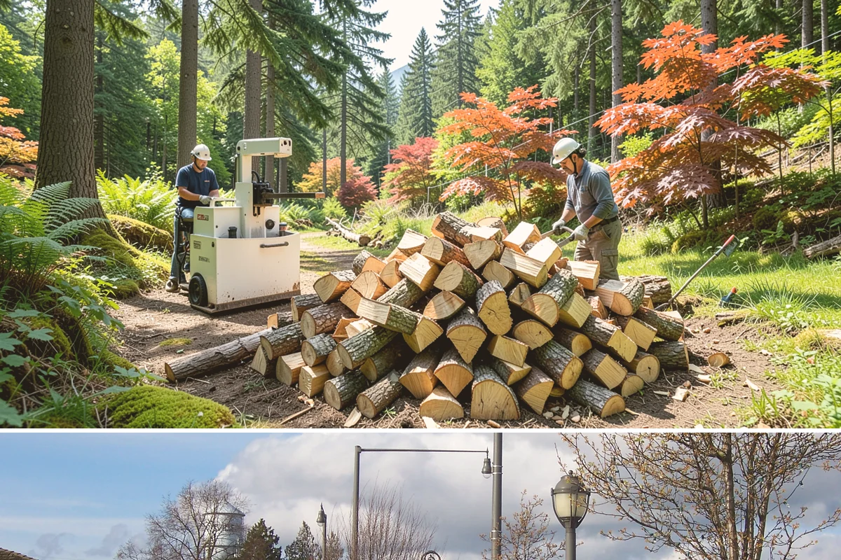 Full Cord Firewood in Marysville, Snohomish County, WA - Buy a full cord in late summer or early fall so it is stacked and settled before winter.