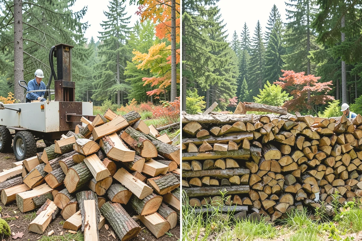 Full Cord Firewood in Mercer Island, King County, WA - Order your full cord and set a delivery day