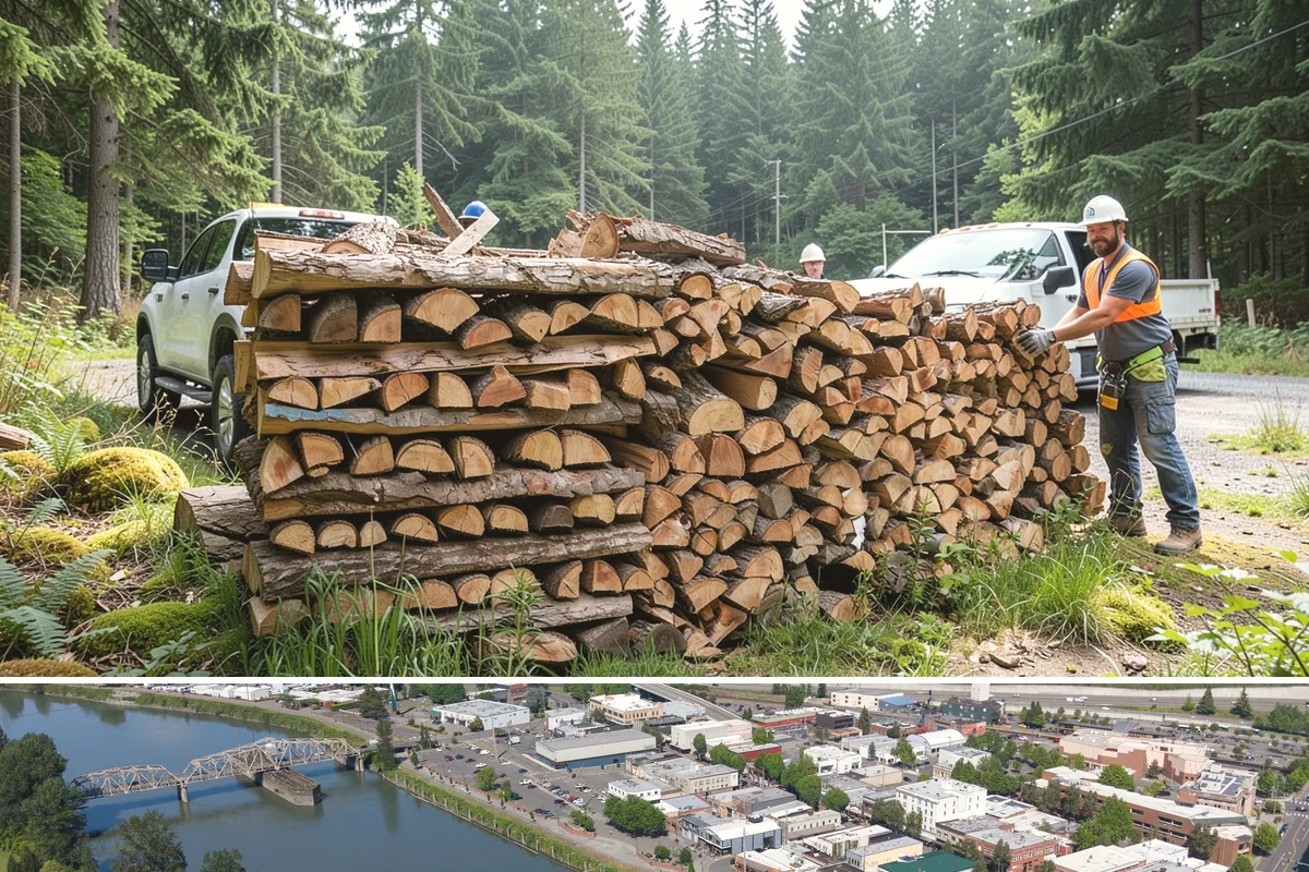 Full Cord Firewood in Mount Vernon, Skagit County, WA - Buy a full cord in late summer or early fall so it is stacked and settled before winter.