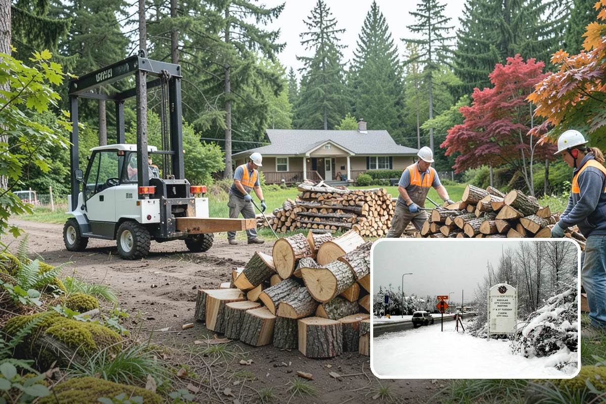 Full Cord Firewood in Newcastle, King County, WA - A full season's worth of dependable heat