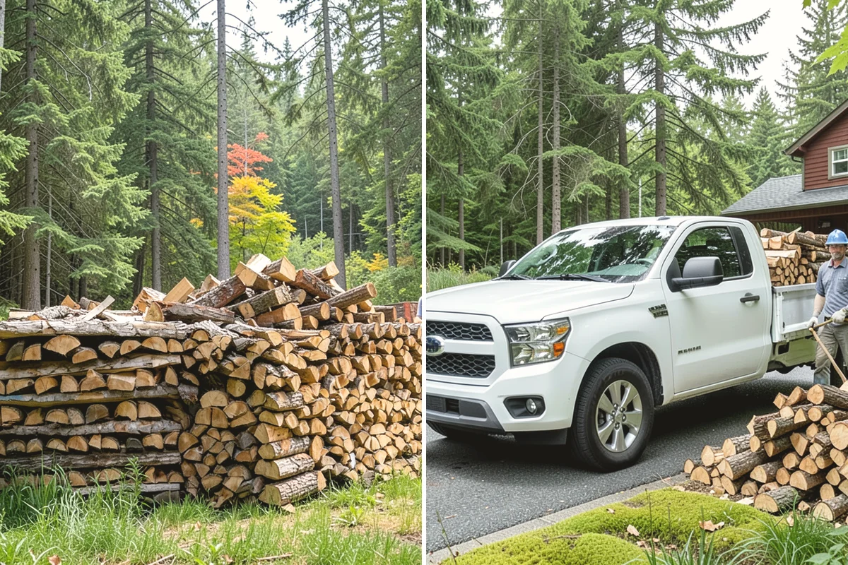 Full Cord Firewood in North Bend, King County, WA - Order your full cord and set a delivery day