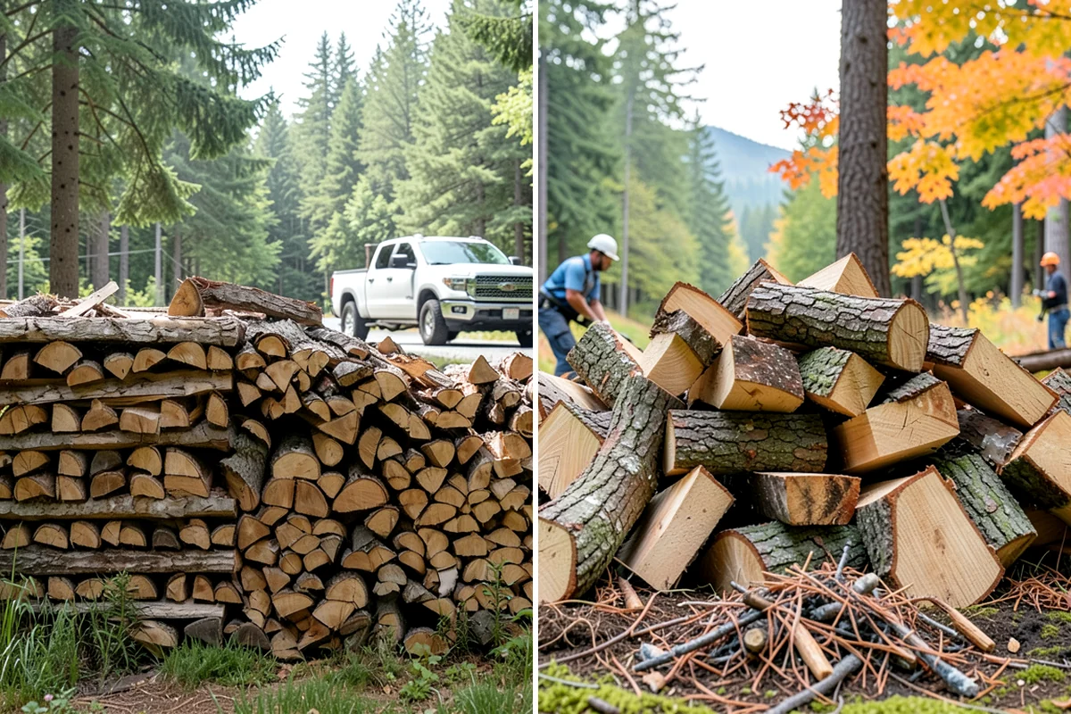 Full Cord Firewood in Sedro-Woolley, Skagit County, WA - Order your full cord and set a delivery day
