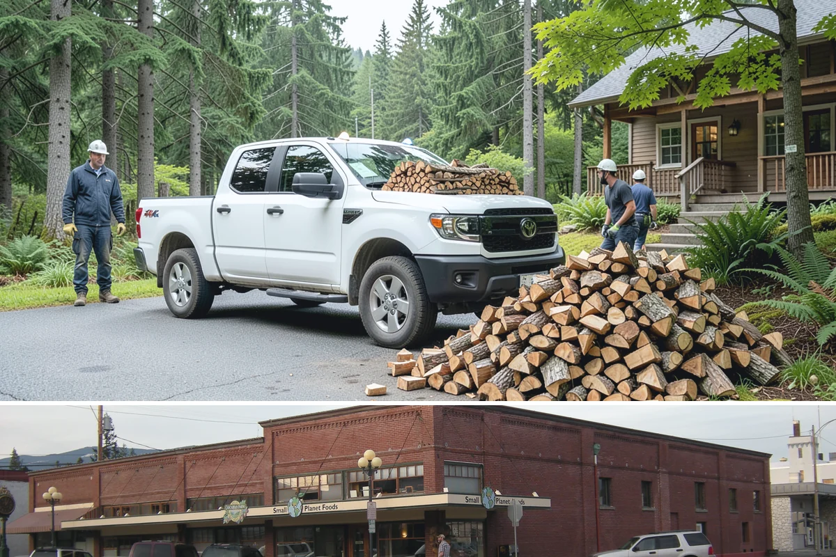 Full Cord Firewood in Sedro-Woolley, Skagit County, WA - Buy a full cord in late summer or early fall so it is stacked and settled before winter.