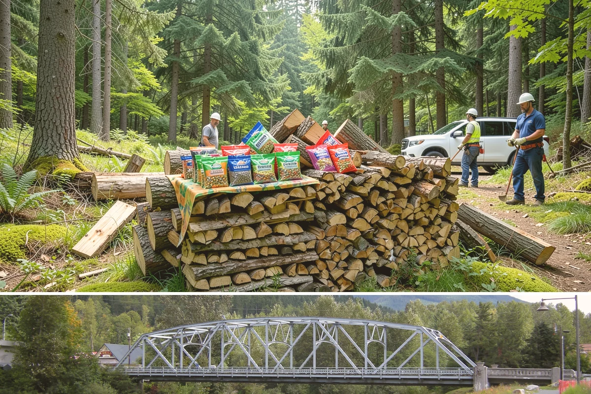 Full Cord Firewood in Skykomish, King County, WA - Buy a full cord in late summer or early fall so it is stacked and settled before winter.