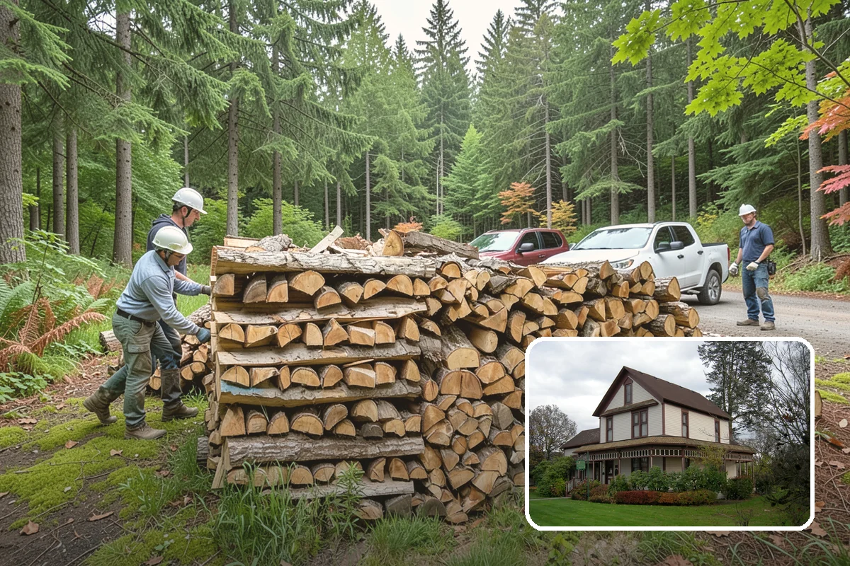 Full Cord Firewood in Sumner, Pierce County, WA - A full season's worth of dependable heat