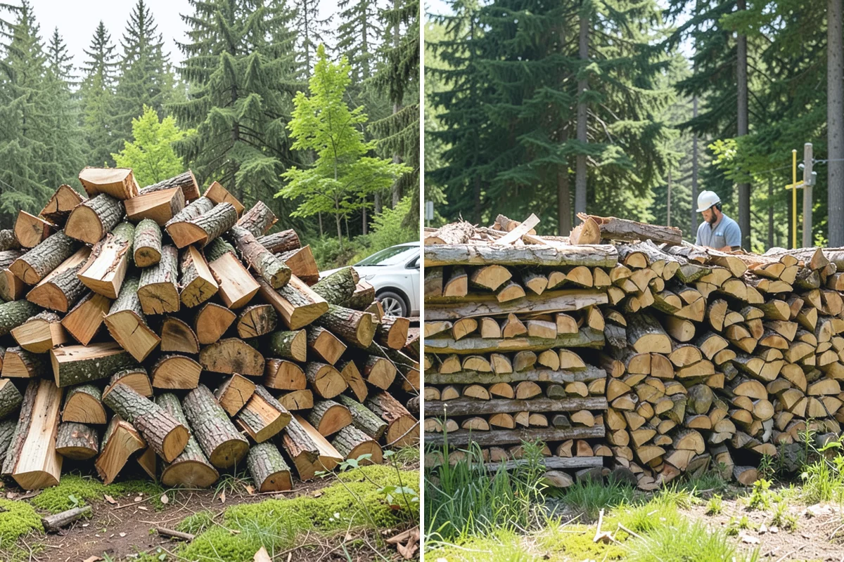 Full Cord Firewood in Sumner, Pierce County, WA - Order your full cord and set a delivery day