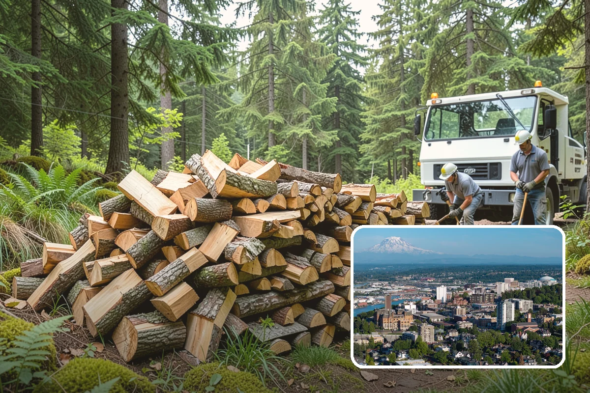 Full Cord Firewood in Tacoma, Pierce County, WA - A full season's worth of dependable heat