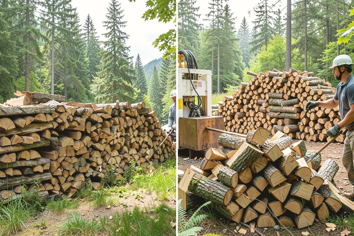 Full Cord Firewood in Tukwila, King County, WA - Order your full cord and set a delivery day