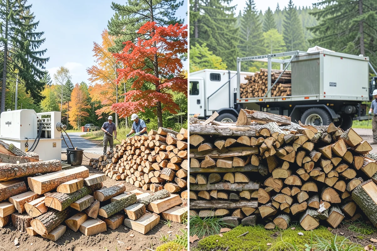 Full Cord Firewood in Wilkeson, Pierce County, WA - Order your full cord and set a delivery day
