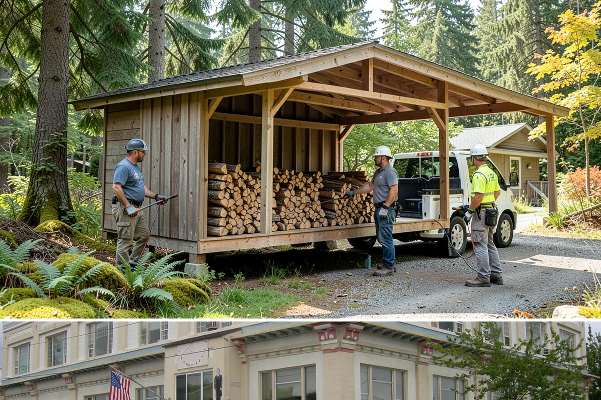 Fully Seasoned Firewood in Anacortes, Skagit County, WA - Best secured in early fall before heating-season demand tightens supply of fully cured stock.