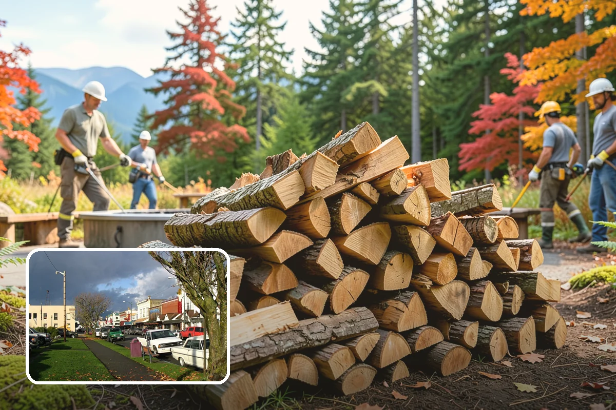 Fully Seasoned Firewood in Arlington, Snohomish County, WA - Ready to burn on delivery day