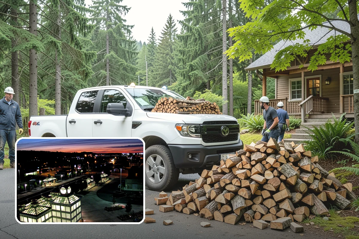 Fully Seasoned Firewood in Auburn, King County, WA - Ready to burn on delivery day