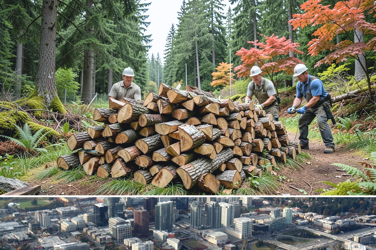 Fully Seasoned Firewood in Bellevue, King County, WA - Best secured in early fall before heating-season demand tightens supply of fully cured stock.