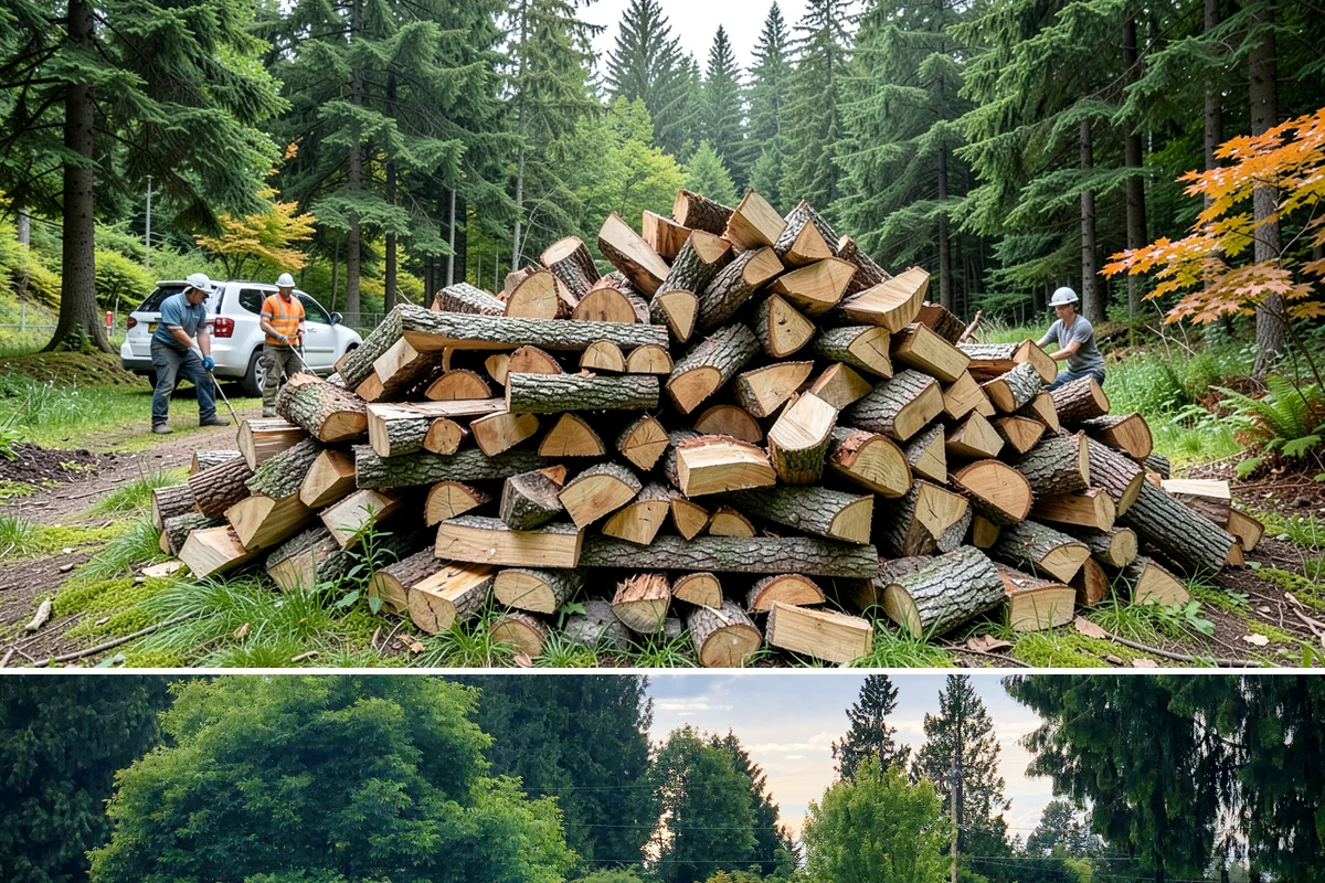Fully Seasoned Firewood in Bonney Lake, Pierce County, WA - Best secured in early fall before heating-season demand tightens supply of fully cured stock.