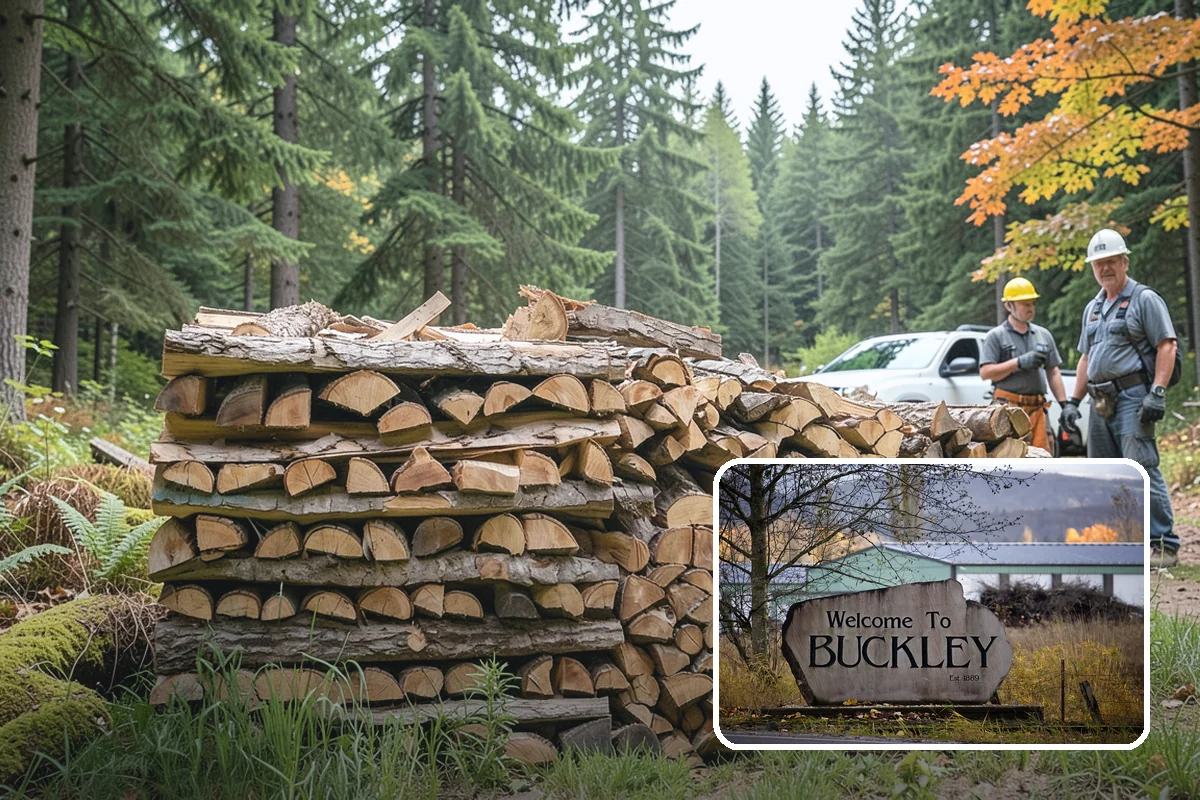 Fully Seasoned Firewood in Buckley, Pierce County, WA - Ready to burn on delivery day