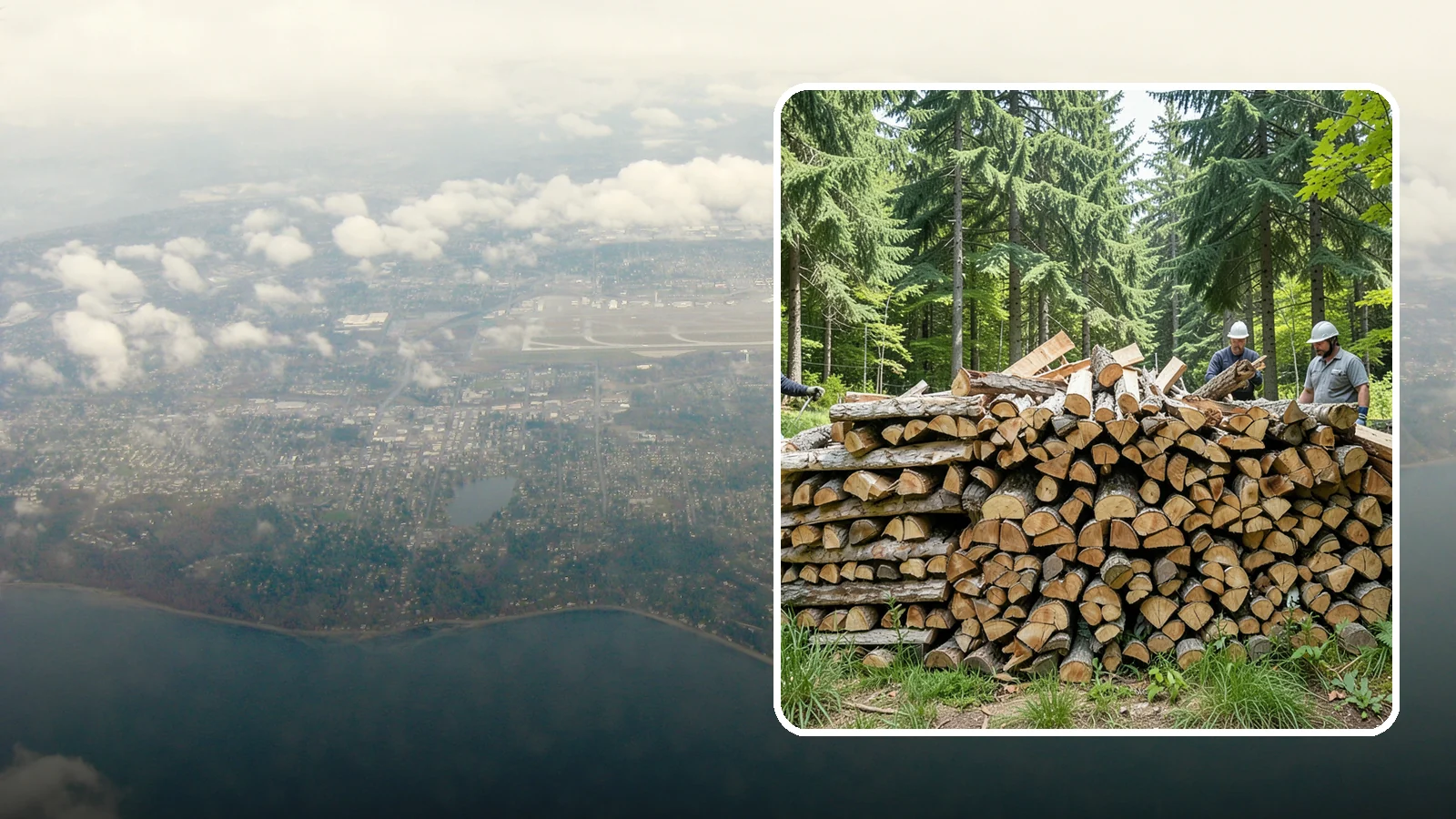 Fully Seasoned Firewood in Burien, King County, WA - Long-cured firewood that is ready to load into your stove or fireplace right away.