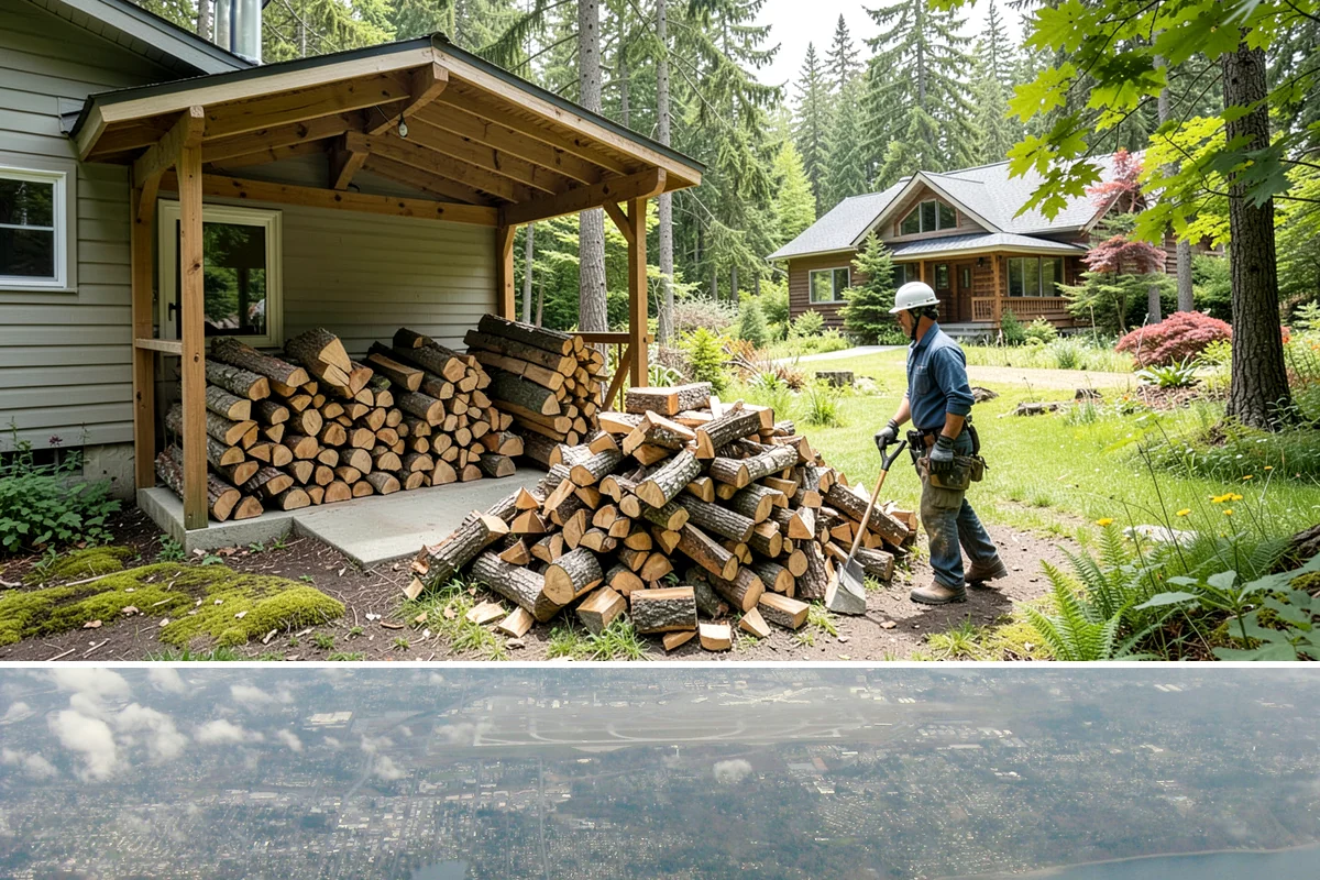 Fully Seasoned Firewood in Burien, King County, WA - Best secured in early fall before heating-season demand tightens supply of fully cured stock.