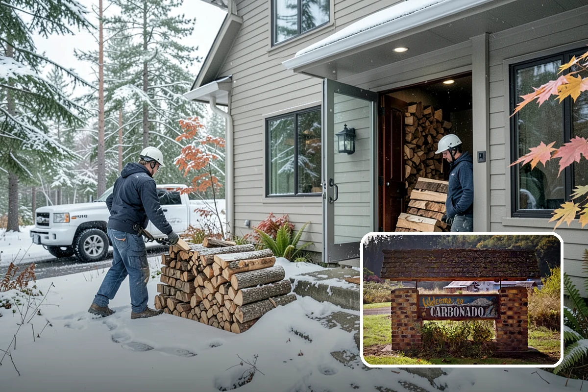 Fully Seasoned Firewood in Carbonado, Pierce County, WA - Ready to burn on delivery day