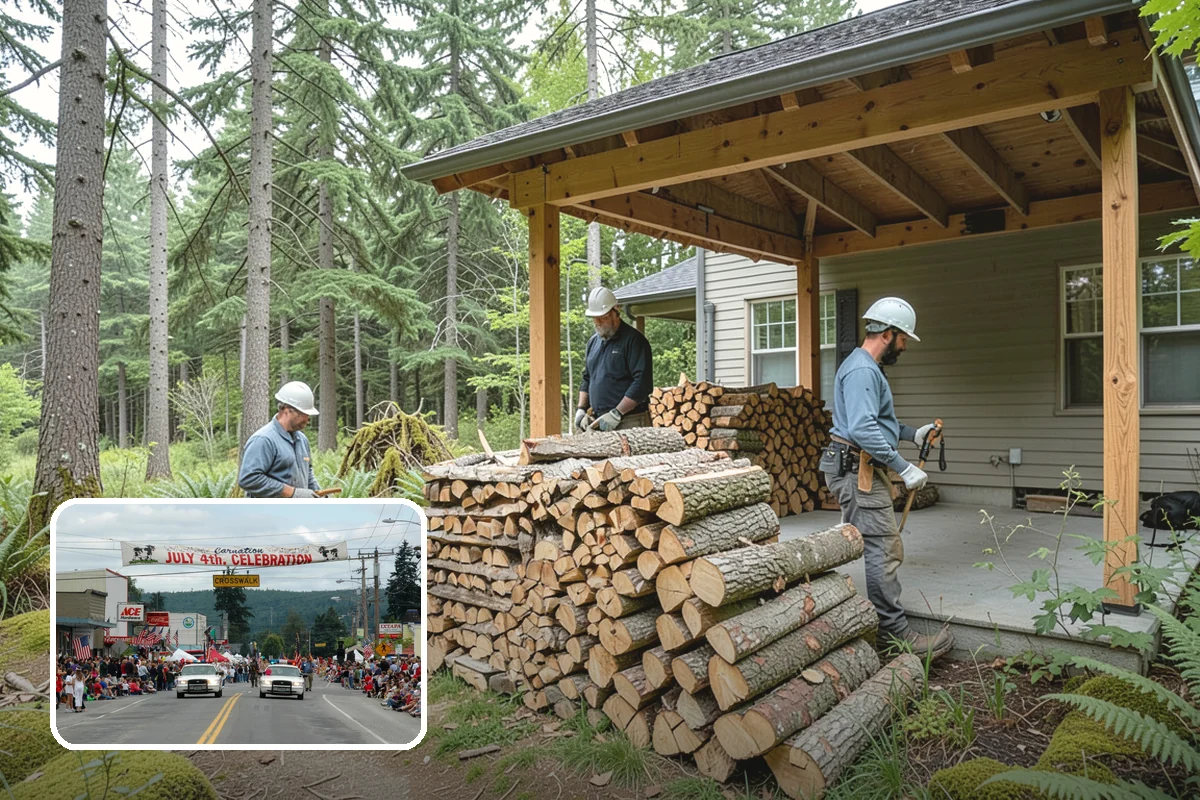 Fully Seasoned Firewood in Carnation, King County, WA - Ready to burn on delivery day