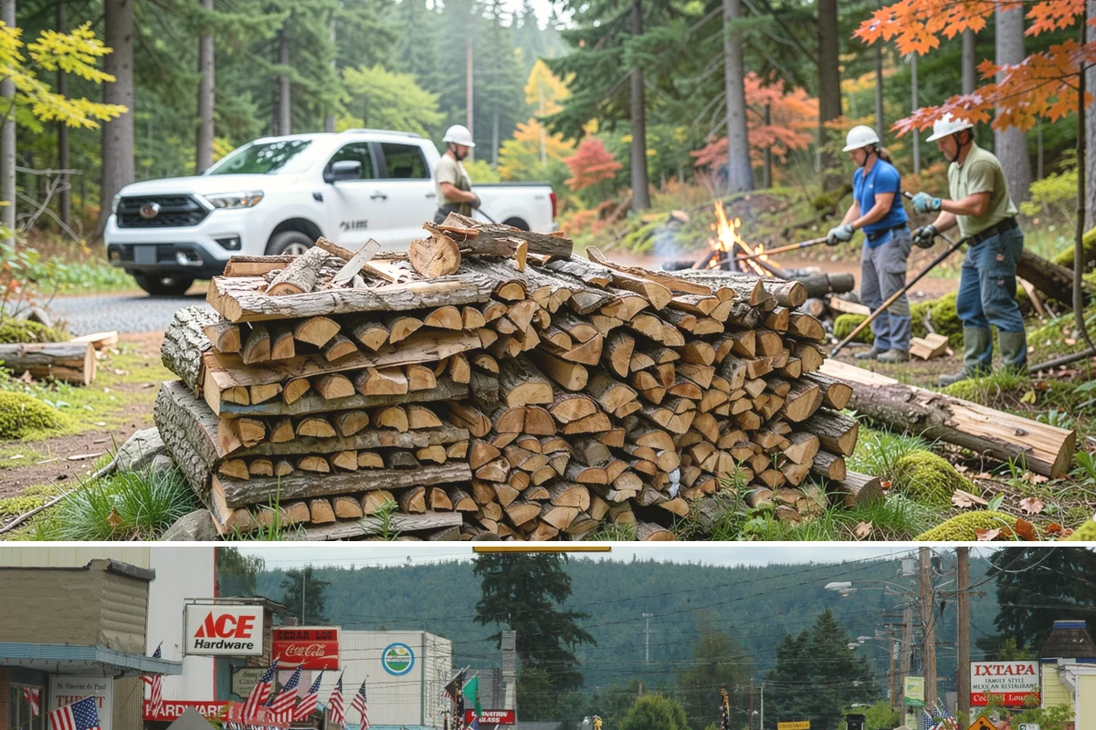 Fully Seasoned Firewood in Carnation, King County, WA - Best secured in early fall before heating-season demand tightens supply of fully cured stock.