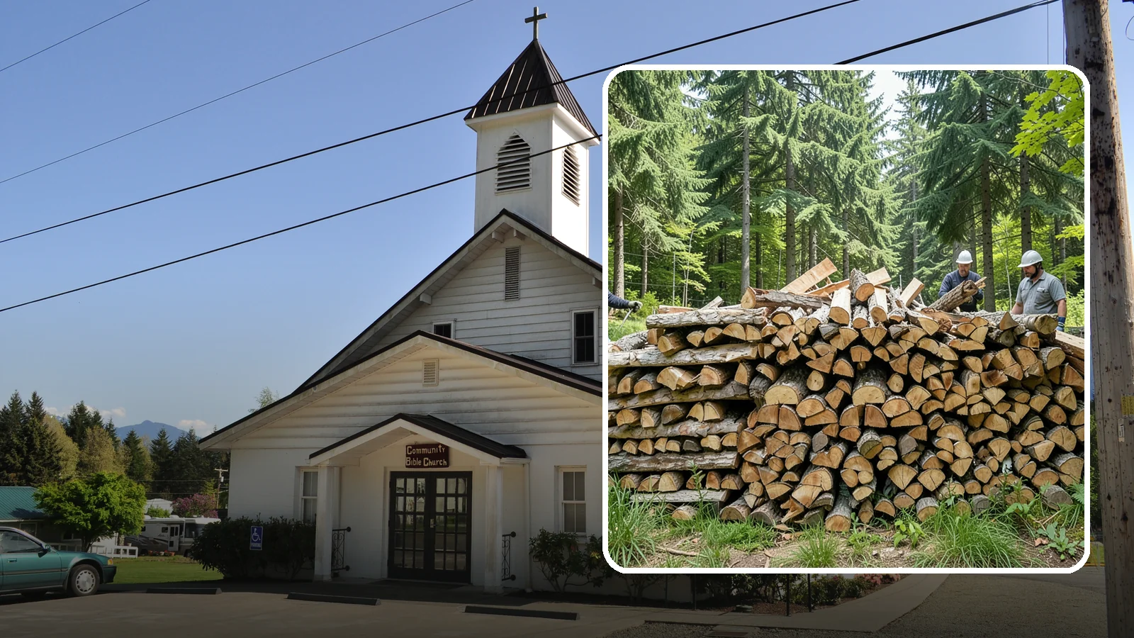 Fully Seasoned Firewood in Concrete, Skagit County, WA - Long-cured firewood that is ready to load into your stove or fireplace right away.