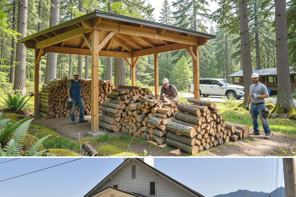 Fully Seasoned Firewood in Concrete, Skagit County, WA - Best secured in early fall before heating-season demand tightens supply of fully cured stock.