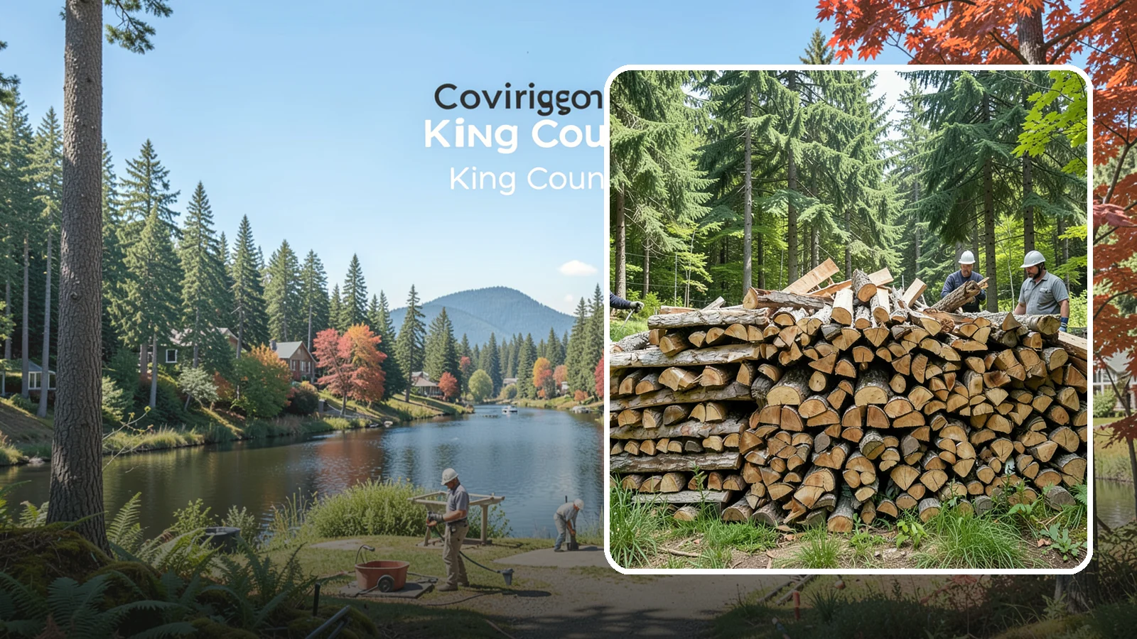 Fully Seasoned Firewood in Covington, King County, WA - Long-cured firewood that is ready to load into your stove or fireplace right away.