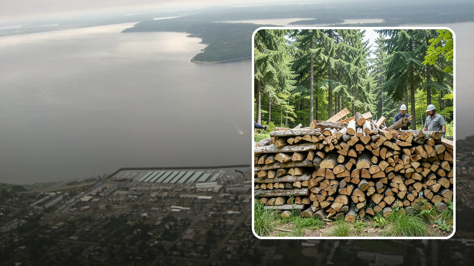 Fully Seasoned Firewood in Des Moines, King County, WA - Long-cured firewood that is ready to load into your stove or fireplace right away.