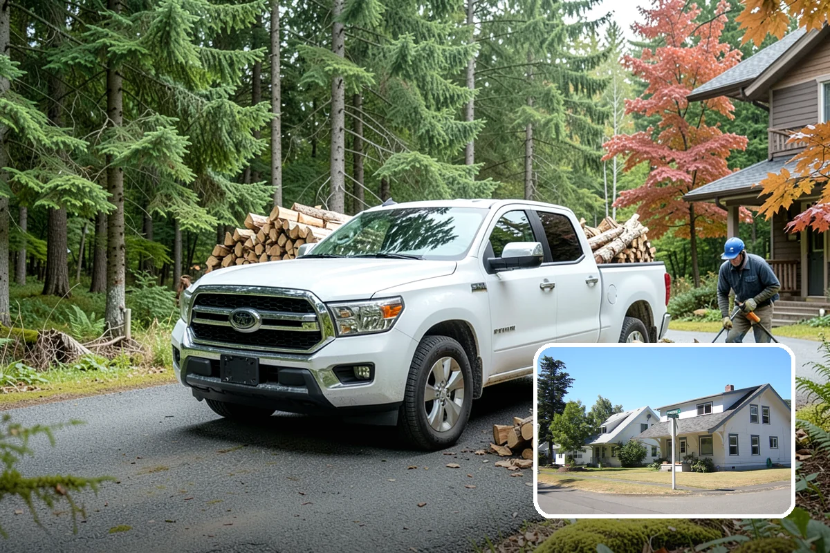 Fully Seasoned Firewood in DuPont, Pierce County, WA - Ready to burn on delivery day