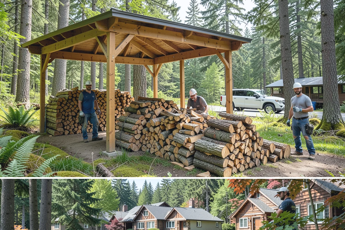 Fully Seasoned Firewood in Edgewood, WA - Best secured in early fall before heating-season demand tightens supply of fully cured stock.
