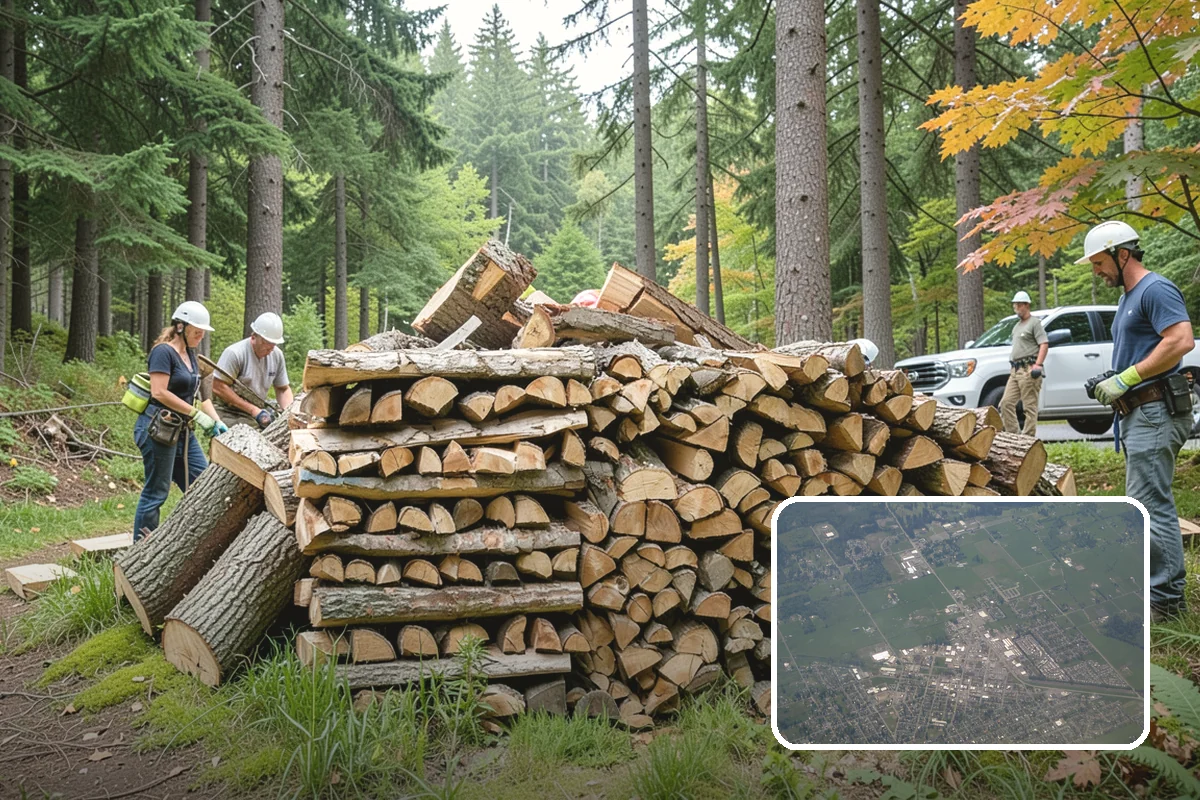 Fully Seasoned Firewood in Enumclaw, King County, WA - Ready to burn on delivery day