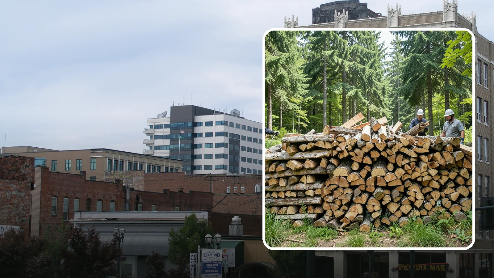 Fully Seasoned Firewood in Everett, Snohomish County, WA - Long-cured firewood that is ready to load into your stove or fireplace right away.