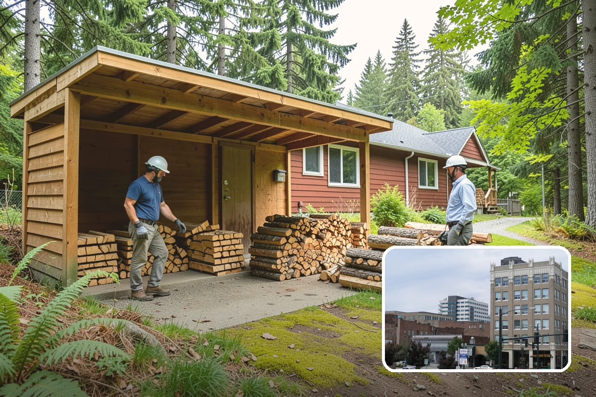 Fully Seasoned Firewood in Everett, Snohomish County, WA - Ready to burn on delivery day