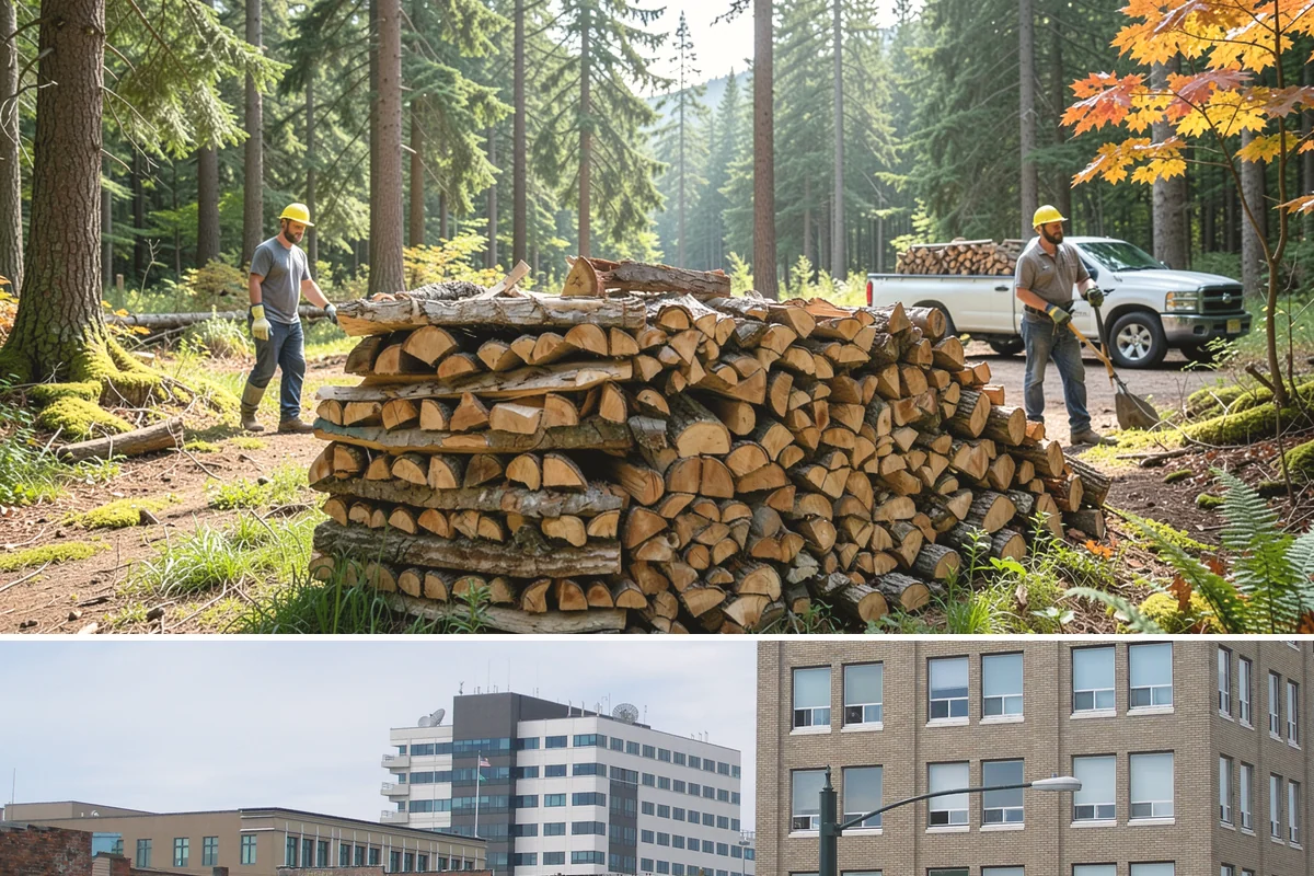 Fully Seasoned Firewood in Everett, Snohomish County, WA - Best secured in early fall before heating-season demand tightens supply of fully cured stock.