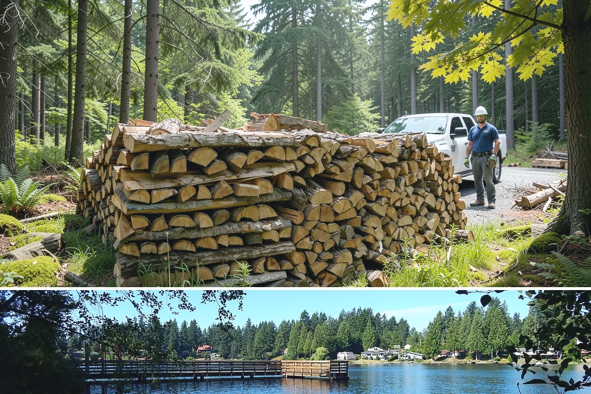 Fully Seasoned Firewood in Federal Way, King County, WA - Best secured in early fall before heating-season demand tightens supply of fully cured stock.