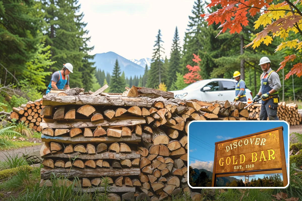 Fully Seasoned Firewood in Gold Bar, Snohomish County, WA - Ready to burn on delivery day