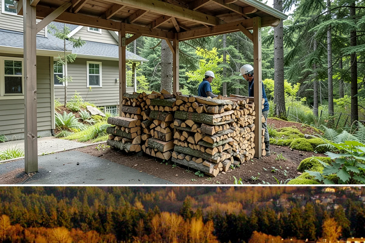 Fully Seasoned Firewood in Kenmore, King County, WA - Best secured in early fall before heating-season demand tightens supply of fully cured stock.