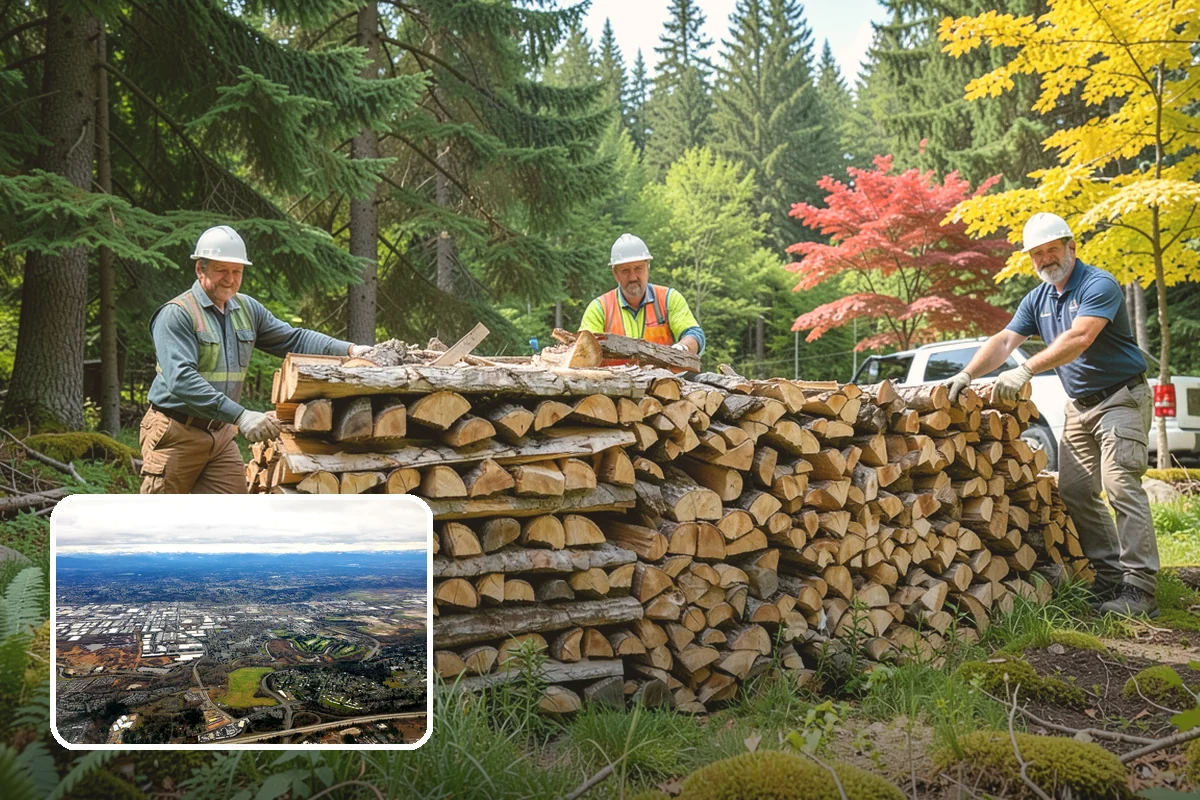 Fully Seasoned Firewood in Kent, King County, WA - Ready to burn on delivery day