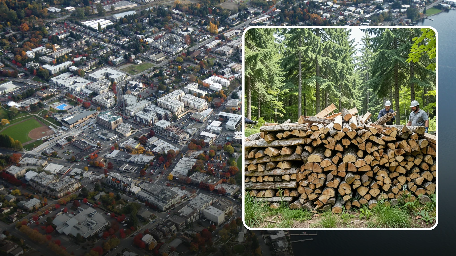 Fully Seasoned Firewood in Kirkland, King County, WA - Long-cured firewood that is ready to load into your stove or fireplace right away.
