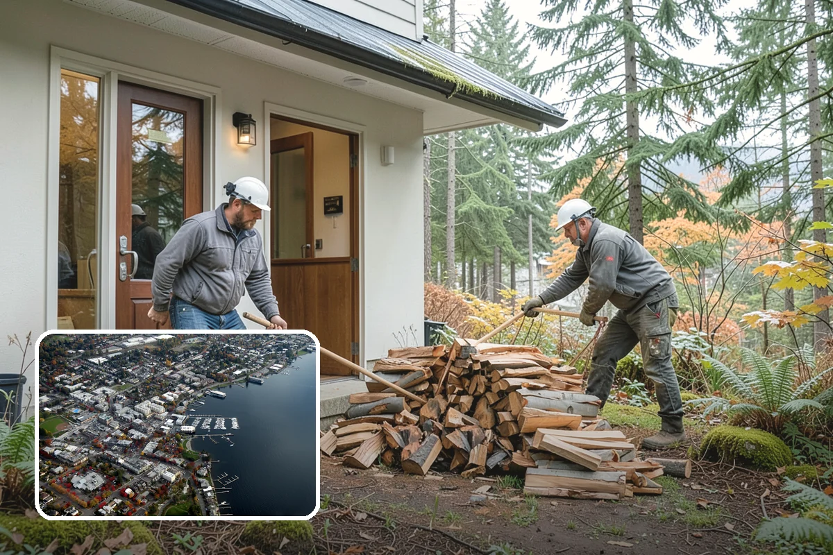 Fully Seasoned Firewood in Kirkland, King County, WA - Ready to burn on delivery day
