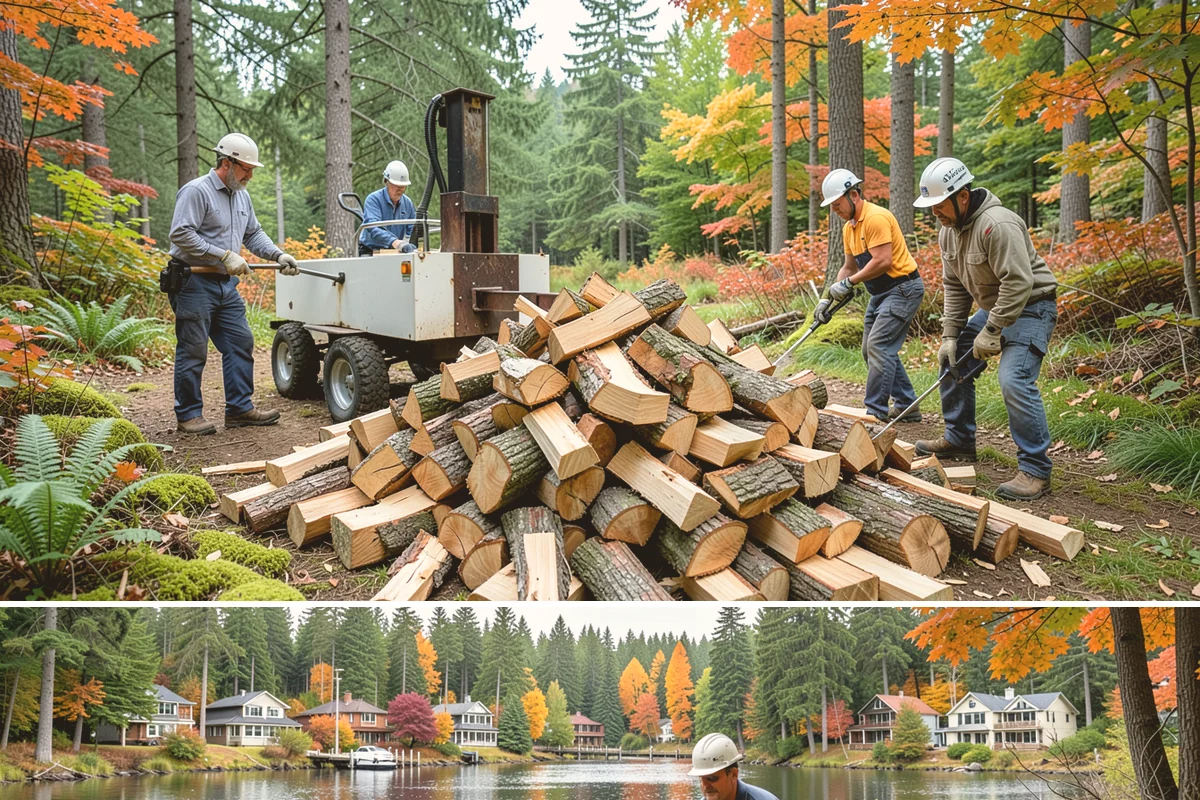 Fully Seasoned Firewood in La Conner, Skagit County, WA - Best secured in early fall before heating-season demand tightens supply of fully cured stock.