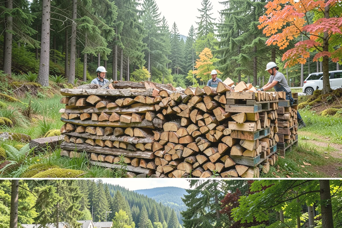Fully Seasoned Firewood in Lake Forest Park, King County, WA - Best secured in early fall before heating-season demand tightens supply of fully cured stock.