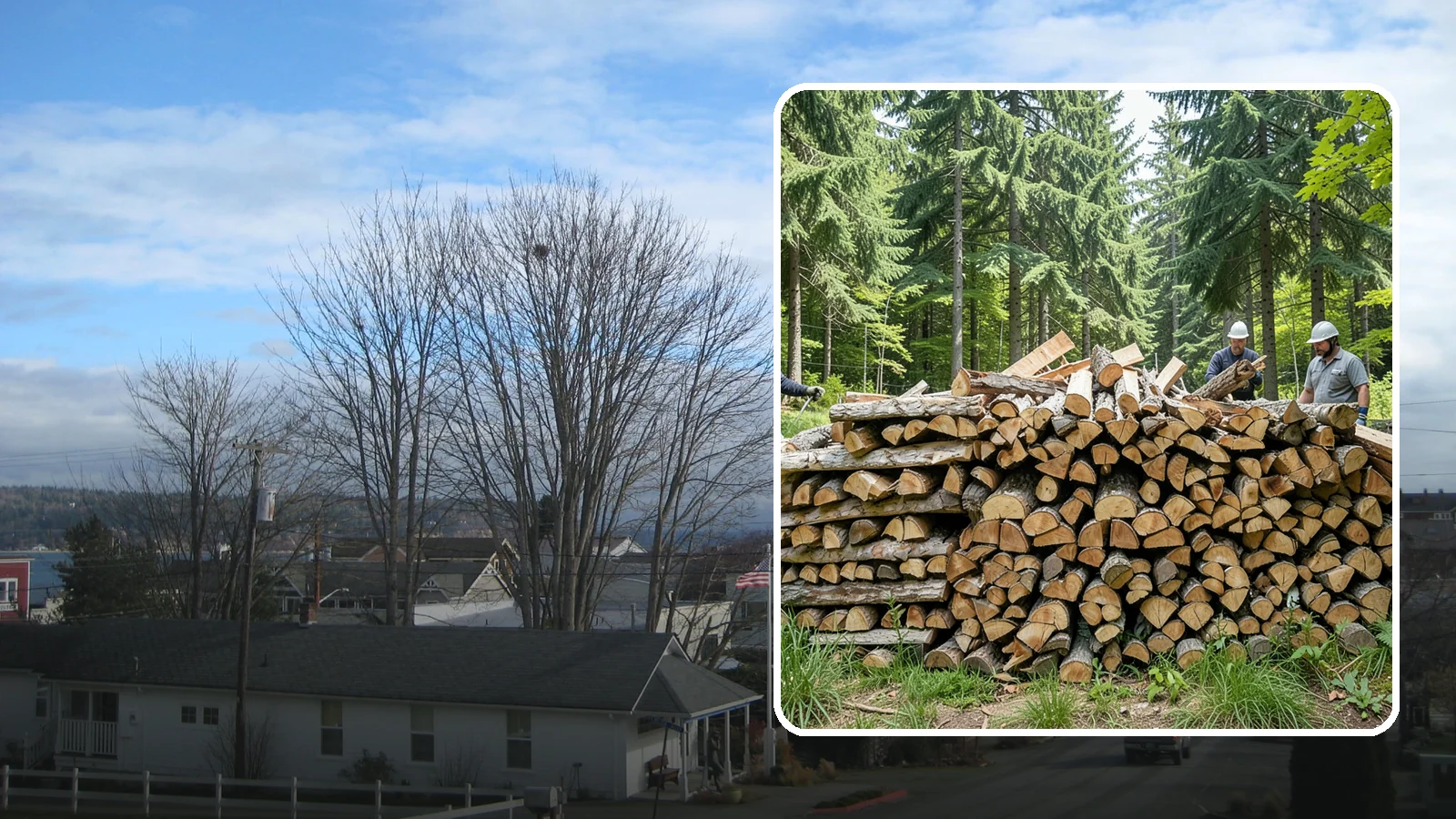 Fully Seasoned Firewood in Langley, WA - Long-cured firewood that is ready to load into your stove or fireplace right away.