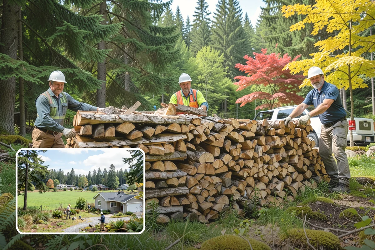 Fully Seasoned Firewood in Lyman, Skagit County, WA - Ready to burn on delivery day