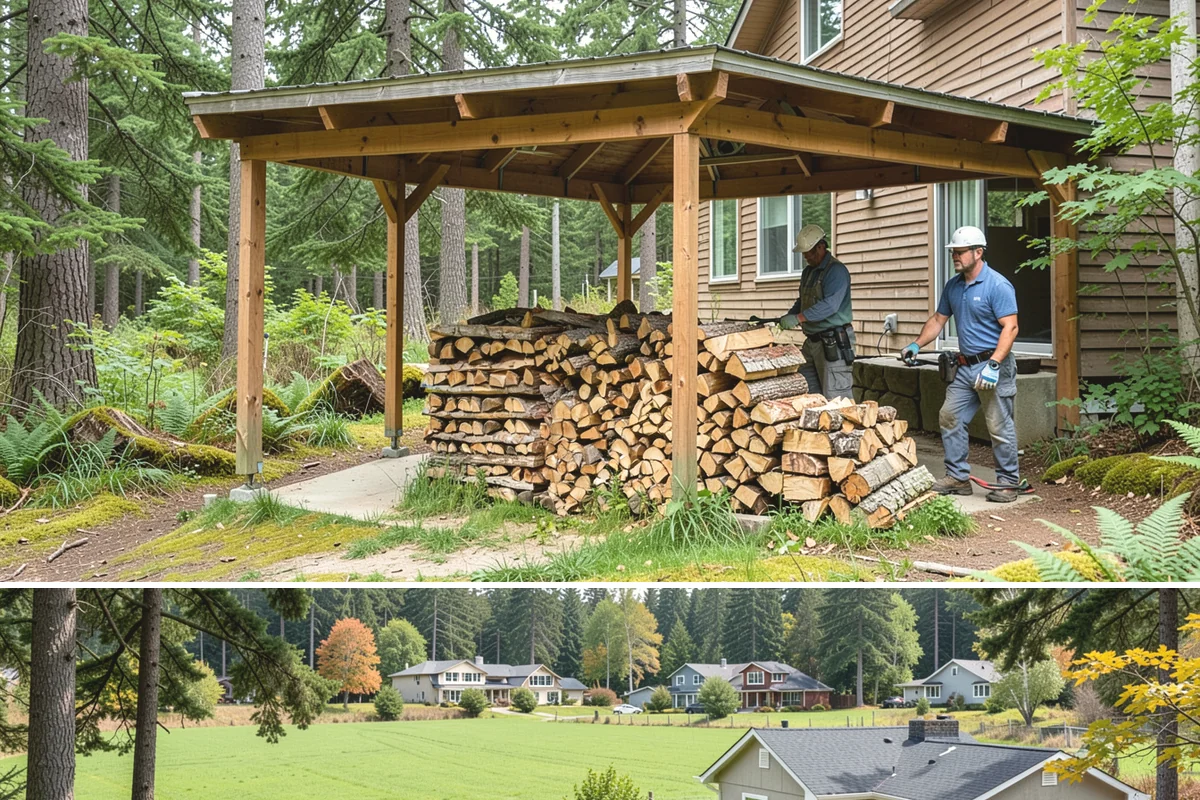 Fully Seasoned Firewood in Lyman, Skagit County, WA - Best secured in early fall before heating-season demand tightens supply of fully cured stock.