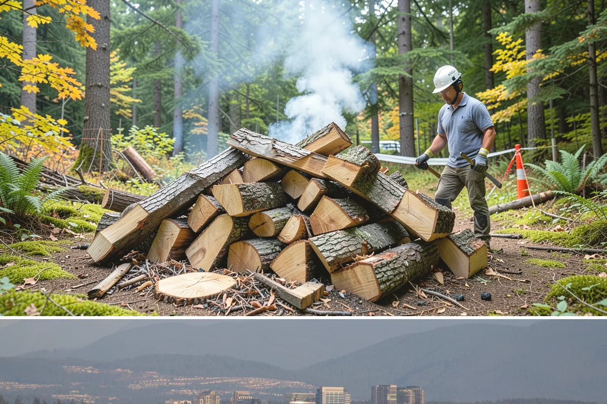 Fully Seasoned Firewood in Medina, King County, WA - Best secured in early fall before heating-season demand tightens supply of fully cured stock.