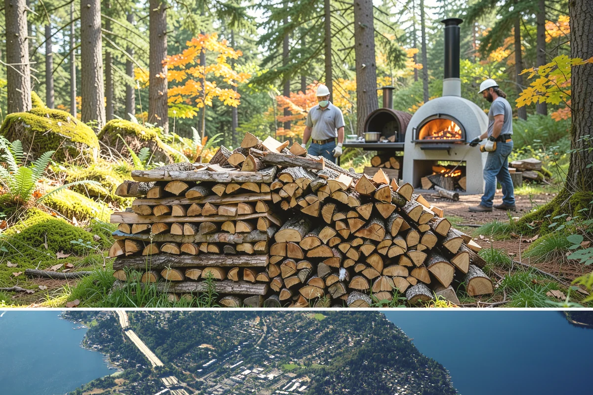 Fully Seasoned Firewood in Mercer Island, King County, WA - Best secured in early fall before heating-season demand tightens supply of fully cured stock.