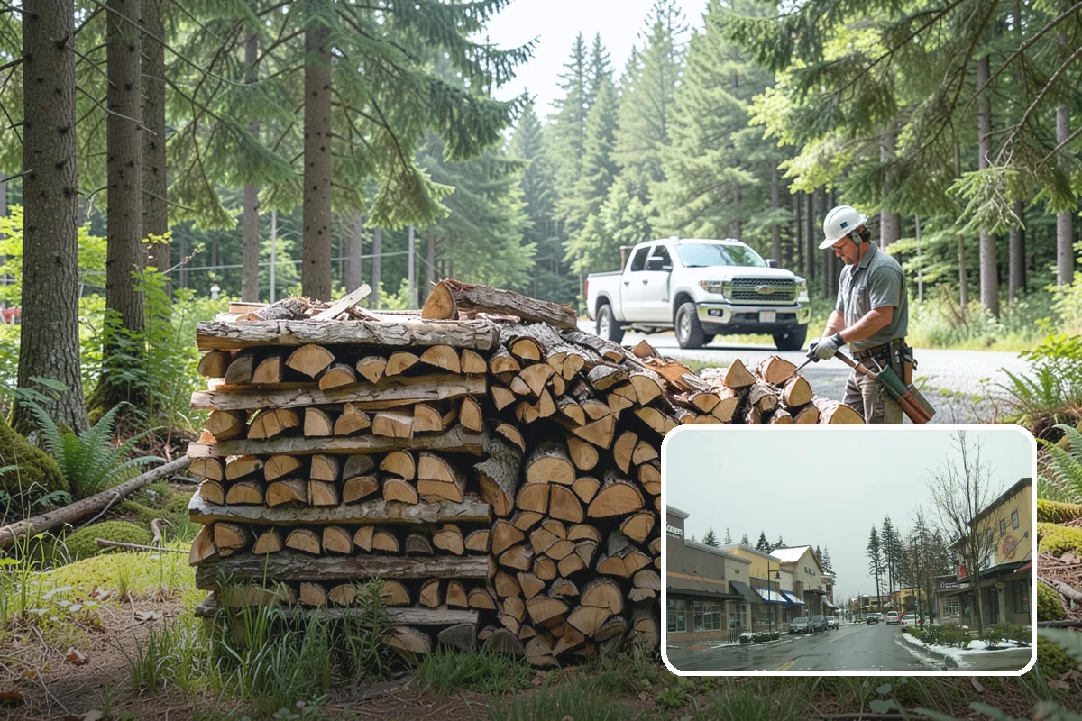 Fully Seasoned Firewood in Mill Creek, Snohomish County, WA - Ready to burn on delivery day