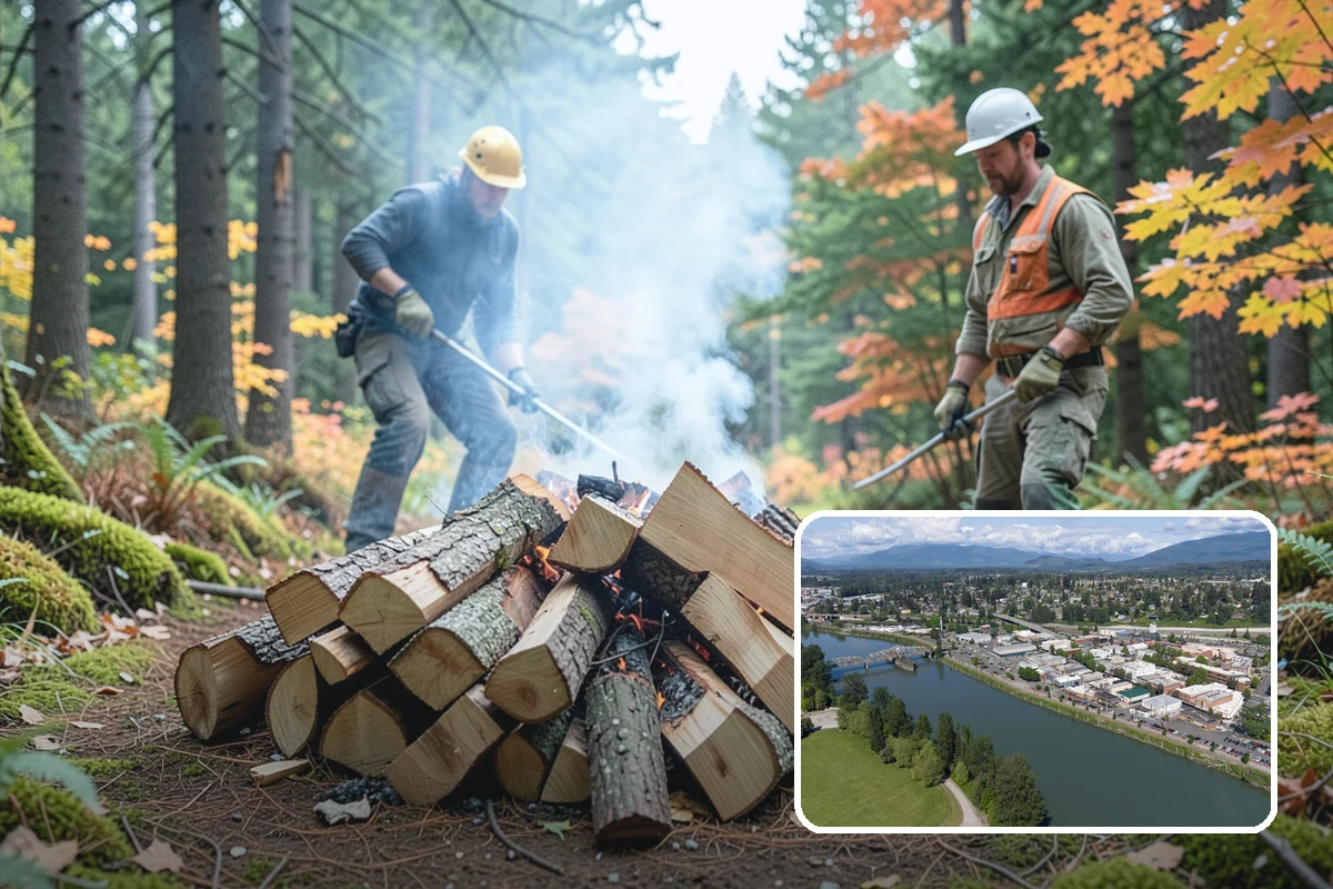 Fully Seasoned Firewood in Mount Vernon, WA - Ready to burn on delivery day