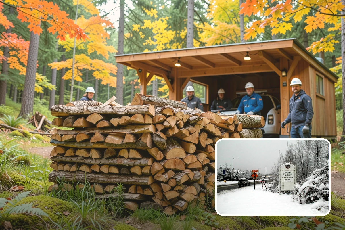 Fully Seasoned Firewood in Newcastle, King County, WA - Ready to burn on delivery day